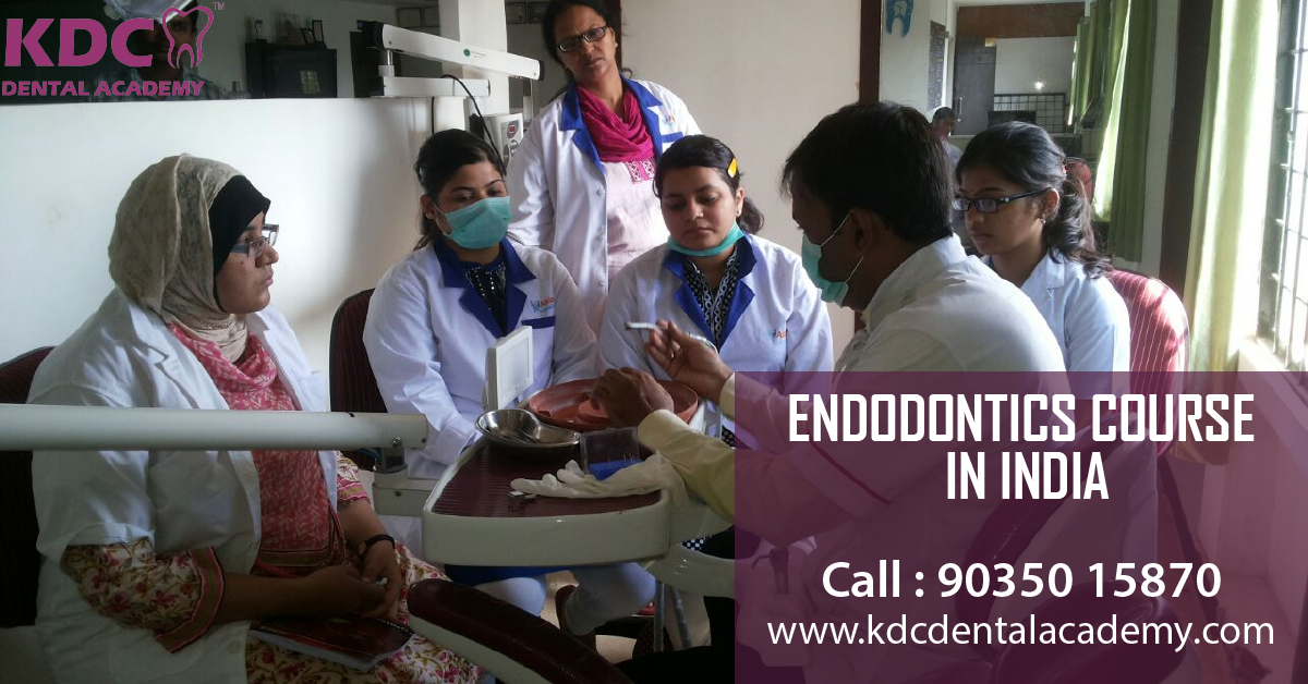 Become expert in dentistry by taking Endodontics course in India from KDC Academy